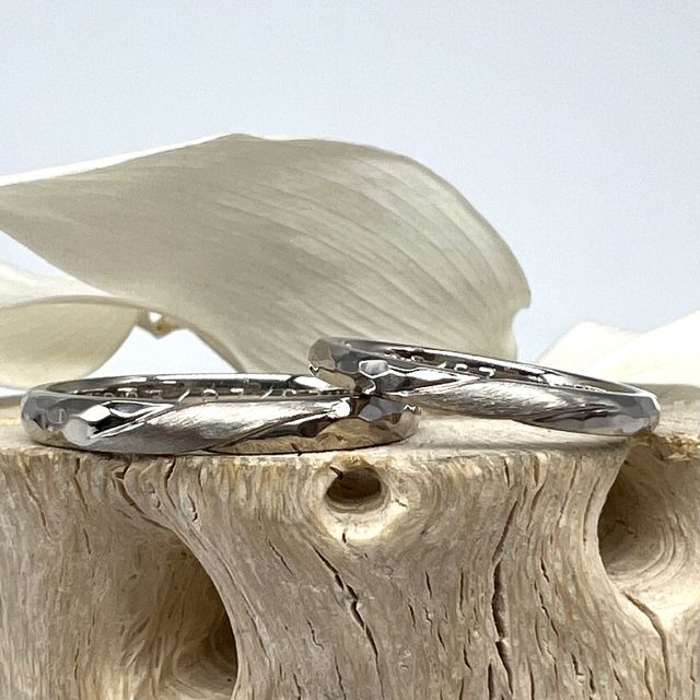 【鎌倉彫金工房の口コミ】 人生に一度のことなので、せっかくであれば自分たちで一から作る指輪が良…