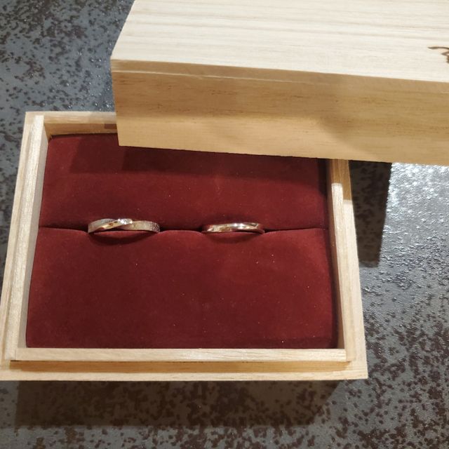 【ichi(イチ)の口コミ】 自分たちの好みを言い合ってお店の方にデザインしてもらいました。私の指…