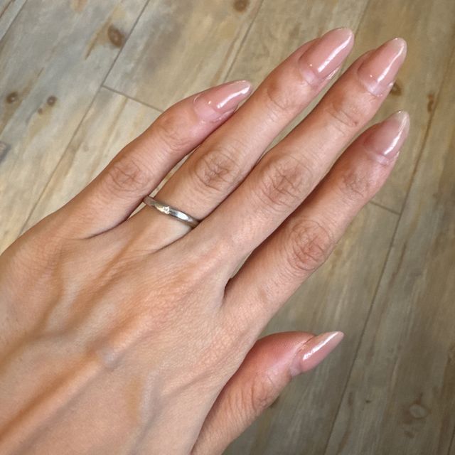 【銀座ダイヤモンドシライシの口コミ】 シンプルで細身かつ、他の人とデザインがあまり被らないものを探していま…