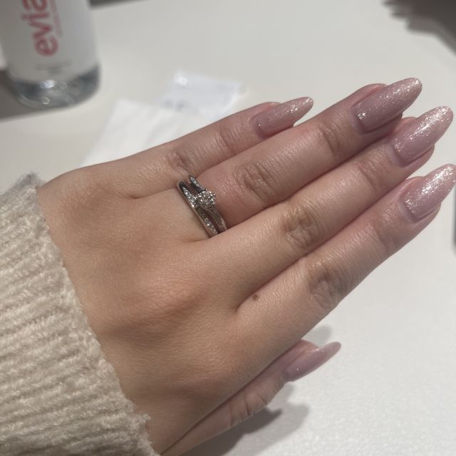 【アイプリモ(I-PRIMO)の口コミ】 ストレートかウェーブのデザインが私の指には似合うとのことで、好みなの…