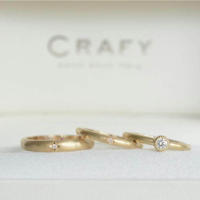 【CRAFY(クラフィ)の口コミ】 周りと同じは嫌だ！と思い手作りで探しており
こちらのお店を見つけました…