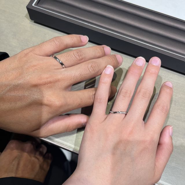 【BIJOUPIKO(ビジュピコ)の口コミ】 ウェーブかかったデザインで、遠くから見てもわかるくらいしっかりとウェ…