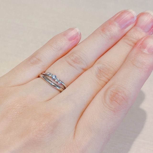 【ケイウノ ブライダル(K.UNO BRIDAL)の口コミ】 DIYで作れるという点と、ベースのデザインがシンプルで可愛いのが気に入り…