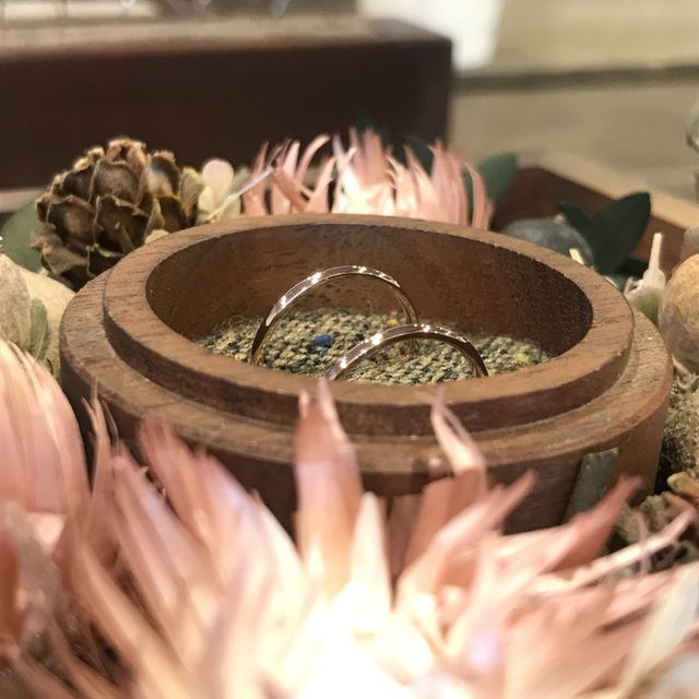 【鎌倉彫金工房の口コミ】 手作りができるということが決め手でした。友人も同じ店舗で、結婚指輪を…