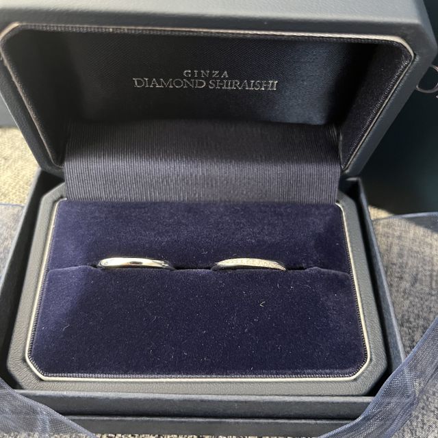 【銀座ダイヤモンドシライシの口コミ】 もともと別のブランドにする予定でしたが、三浦貴大さんのCMを見てとても…