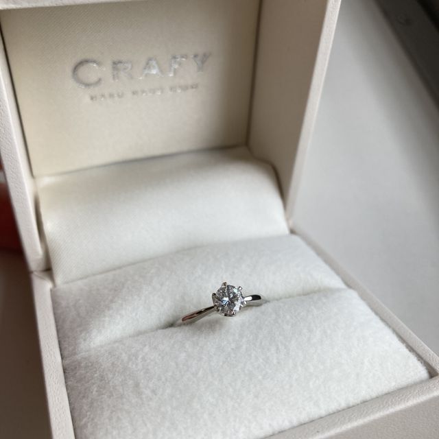 【CRAFY(クラフィ)の口コミ】 あまり指輪のこだわりはなく、ブランドに興味がありませんでした。いとこ…