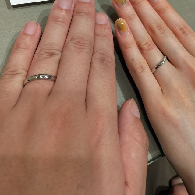 【アイプリモ(I-PRIMO)の口コミ】 ブラウンゴールドを希望し、試着したかったのですが、指定のデザインのも…