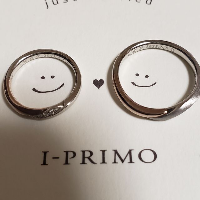 【アイプリモ(I-PRIMO)の口コミ】 つけやすいシンプルなものを探していましたが、シンプルすぎず素敵なデザ…