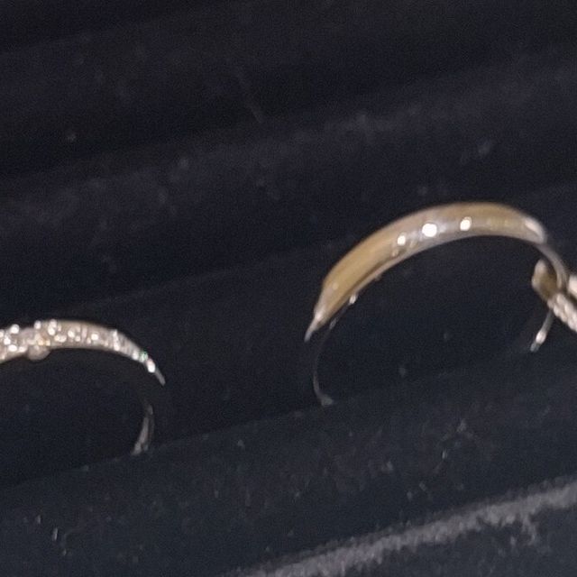 【TRECENTI(トレセンテ)の口コミ】 男女共にプラチナベースで、女性がハーフエタニティー、男性はオーソドッ…