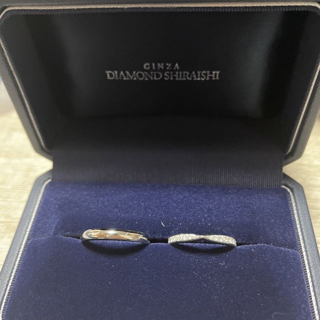 【銀座ダイヤモンドシライシの口コミ】 何店舗かまわり、最後の決めてはデザインと接客でした。何店舗も回ると何…