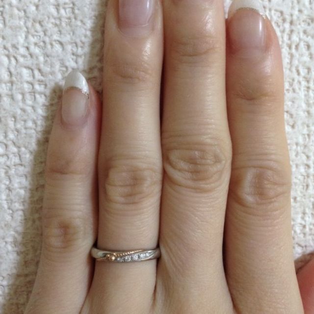 【ケイウノ ブライダル(K.UNO BRIDAL)の口コミ】 ずっとディズニーの結婚指輪が欲しいと思っていた所、ちょうどケイウノが…