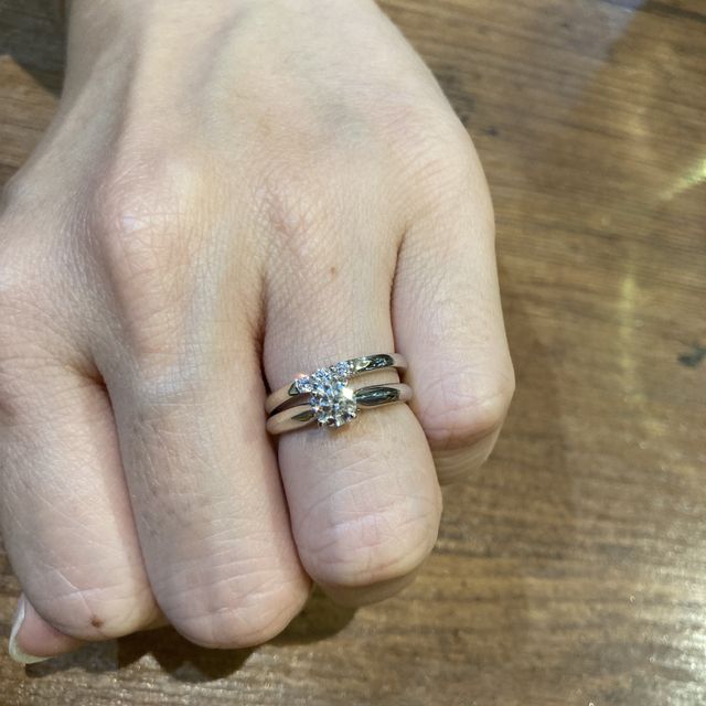 【カオキ　ダイヤモンド専門卸直営店の口コミ】 ブランドものより安いし気にいるデザイン、品質があったこと。本人が気に…