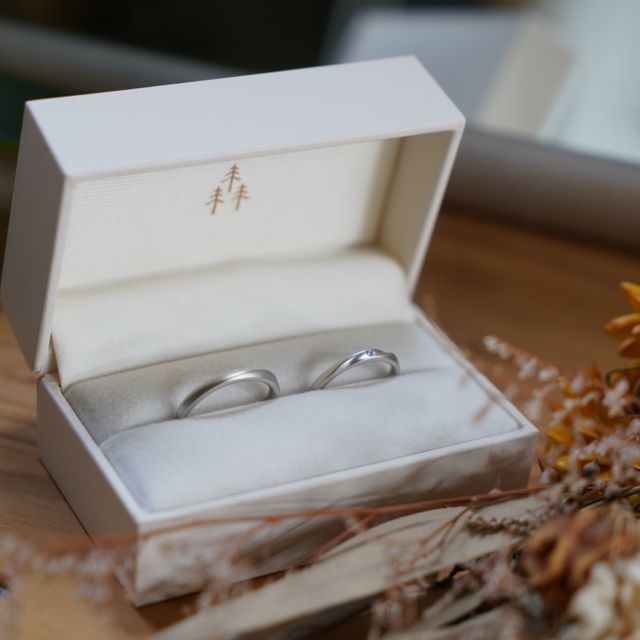 【THREE TREES(スリーツリーズ)の口コミ】 もともと結婚指輪は手作りしたいなと考えていたら、ちょうど友人からTHREE…