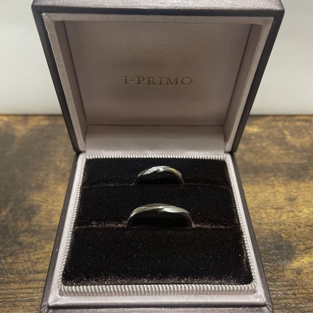 【アイプリモ(I-PRIMO)の口コミ】 ほぼ一目惚れで試着し、つけてみるととてもつけ心地がよく、指輪が持つス…