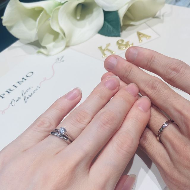【アイプリモ(I-PRIMO)の口コミ】 指輪の決め手はデザイン性でした。新作というのもありとても華やかでそし…