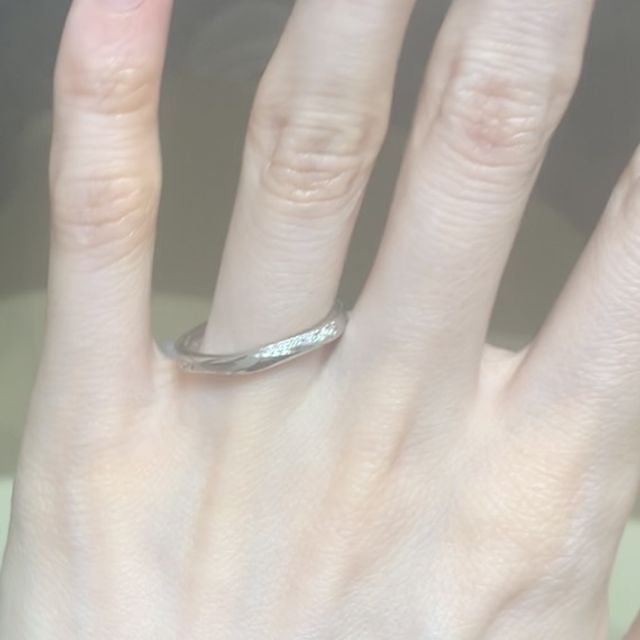 【TRECENTI(トレセンテ)の口コミ】 細身の指輪も多く女性らしいデザインがどれも素敵でした！何よりもブラン…
