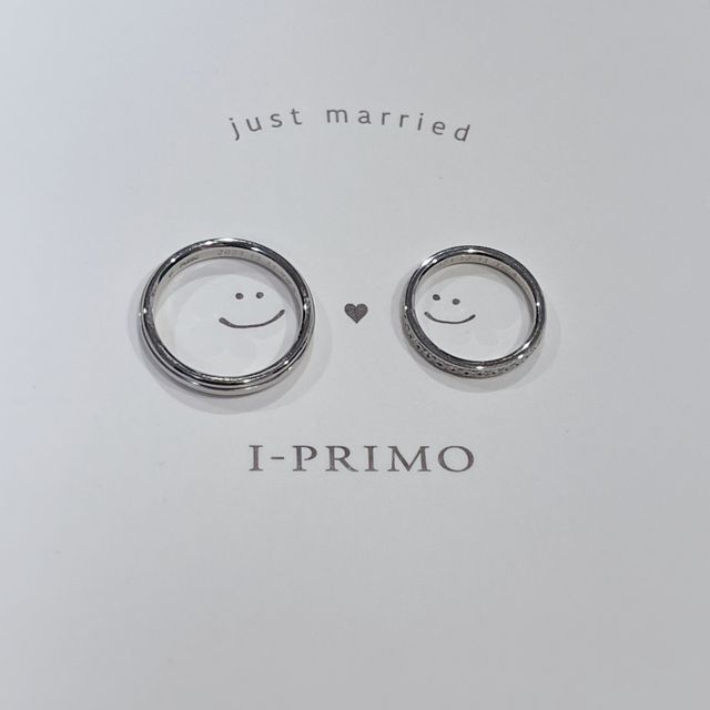【アイプリモ(I-PRIMO)の口コミ】 憧れのハーフエタニティのダイヤの輝きに一目惚れしました。エタニティリ…
