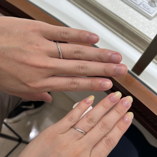 【TRECENTI(トレセンテ)の口コミ】 指輪のデザイン、テイスト、着け心地は今までで一番良い物に出会えました…