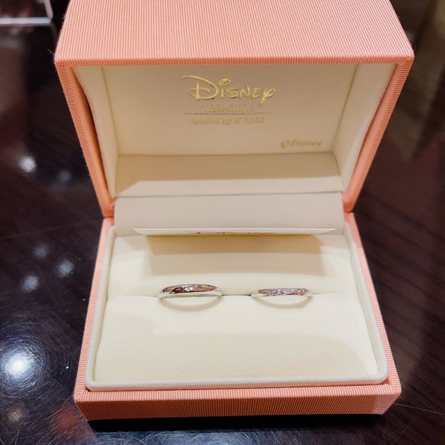 【ケイウノ ブライダル(K.UNO BRIDAL)の口コミ】 婚約指輪の時もでしたが、ケイウノさんで結婚指輪も絶対買うと決めていま…