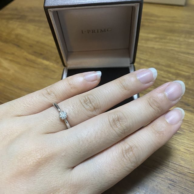 【アイプリモ(I-PRIMO)の口コミ】 デザインが豊富でリングとダイヤは別々でデザインを選ぶことができます。…