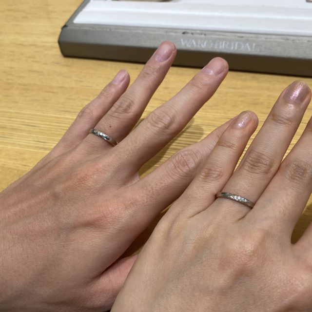 【WAKO BRIDALの口コミ】 指輪ひとつひとつに個性的な名前が付けられており、愛着が湧くような、ま…