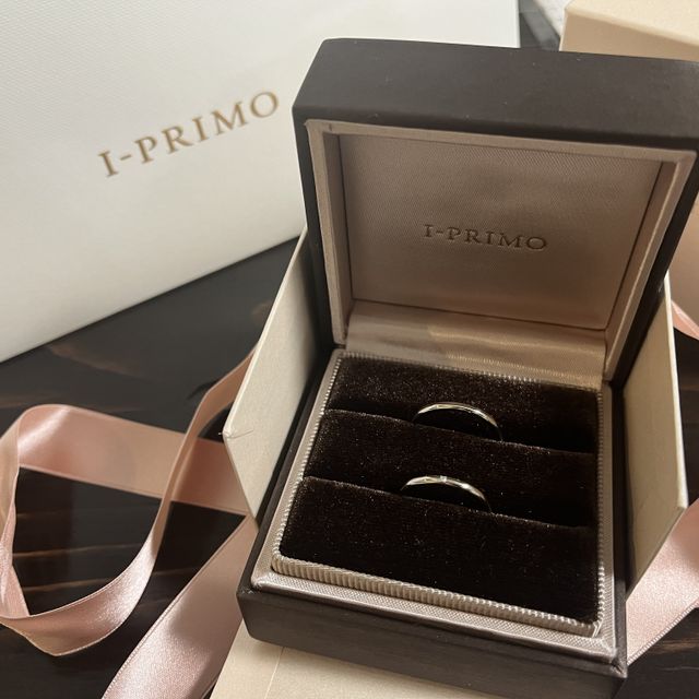 【アイプリモ(I-PRIMO)の口コミ】 細身の指輪を探していたところ、アイプリモさんの指輪がとても素敵だと思…
