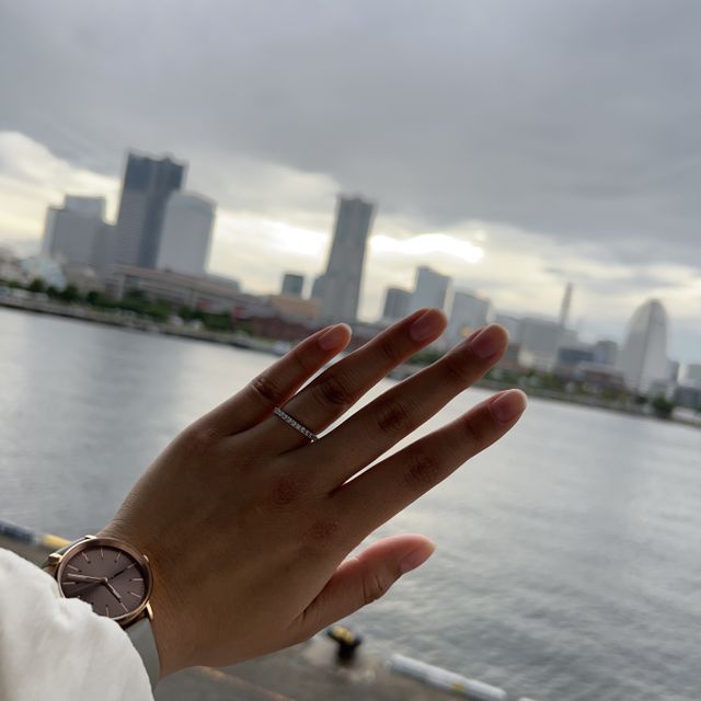 【BRILLIANCE+(ブリリアンスプラス)の口コミ】 指輪のデザインが豊富でどのデザインも素敵だった。
その中でもこれがいい…