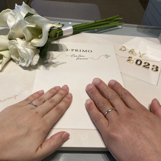 【アイプリモ(I-PRIMO)の口コミ】 アイプリモに行く前に結婚指輪を見に行っていたことがあり、その時にある…
