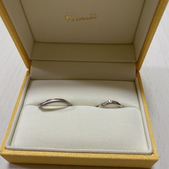 【ケイウノ ブライダル(K.UNO BRIDAL)の口コミ】 完全オーダーメイドもできるが、セミオーダーメイドも、既製品も検討でき…