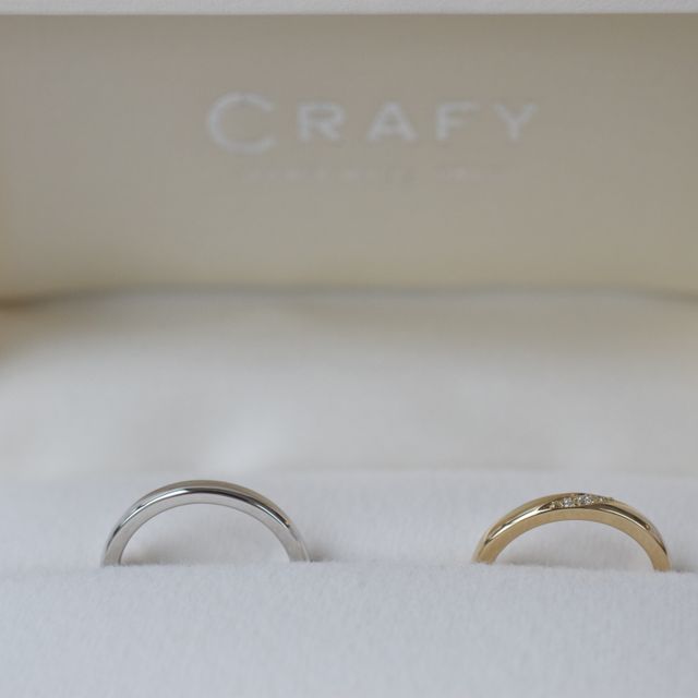 【CRAFY(クラフィ)の口コミ】 なるべく費用は抑えたかったのですが長くつけれる良い素材、気に入るデザ…