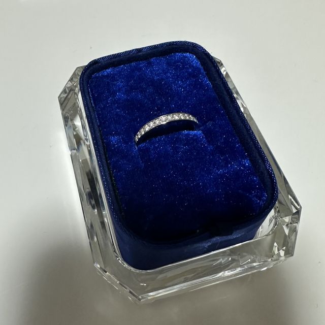 【ヴァンドーム青山(VENDOME AOYAMA)の口コミ】 結婚指輪はダイヤモンドのハーフエタニティがいいと以前から決めており、…