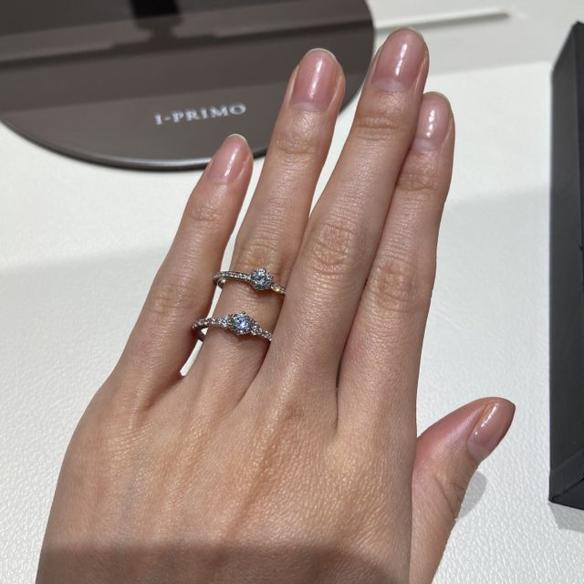【アイプリモ(I-PRIMO)の口コミ】 他ブランドと比較すると、指輪のデザインはキュートなものが多めだと思い…