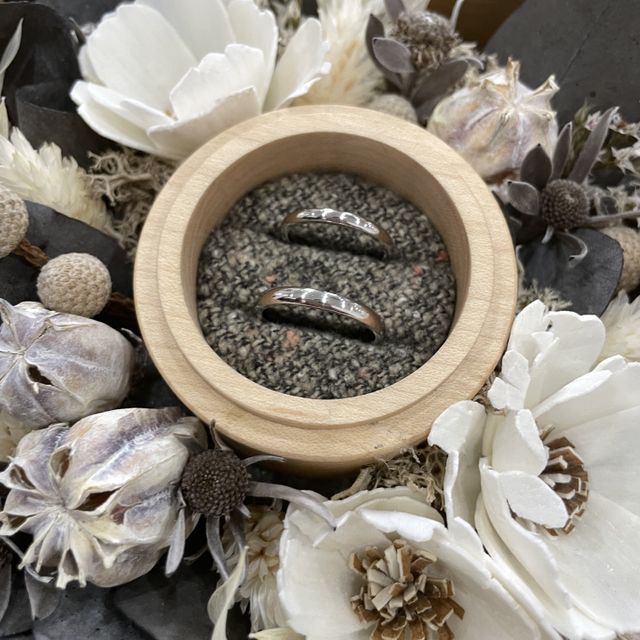 【鎌倉彫金工房の口コミ】 手作りでプラチナの指輪を作りたいと思っていました。シンプルなデザイン…