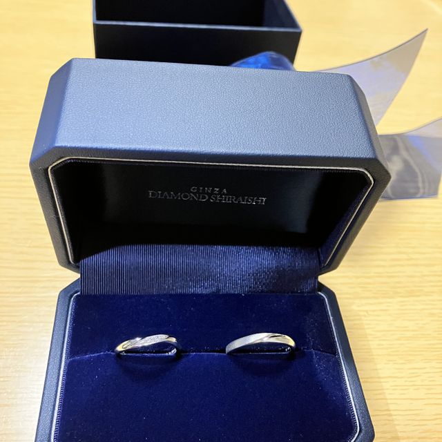 【銀座ダイヤモンドシライシの口コミ】 つけ心地がよく、デザインは派手すぎずシンプルすぎないのが決め手でした…