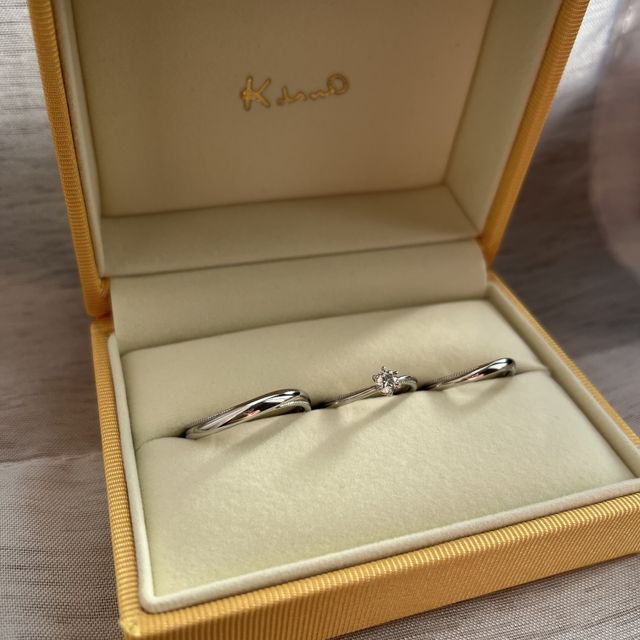 【ケイウノ ブライダル(K.UNO BRIDAL)の口コミ】 デザインに惹かれて店舗予約して試着しに行きました。より自分好みにデザ…