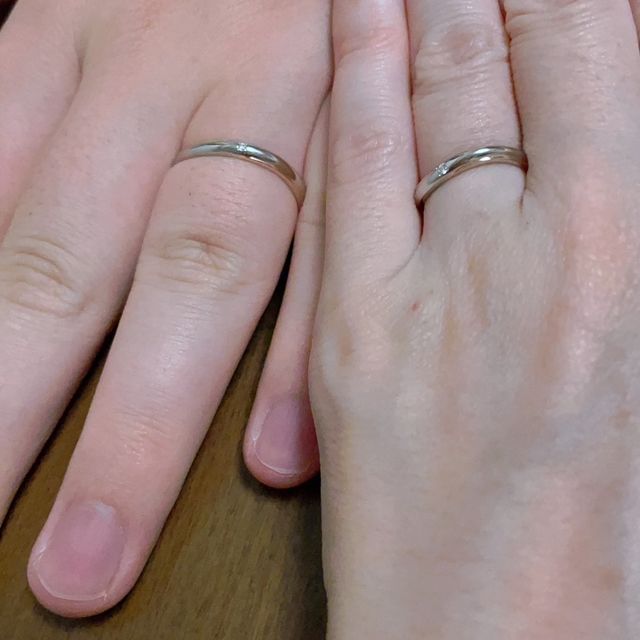 【ケイウノ ブライダル(K.UNO BRIDAL)の口コミ】 指輪のデザイン、デザイナーによる、特別デザインの刻印、価格帯を総合的…