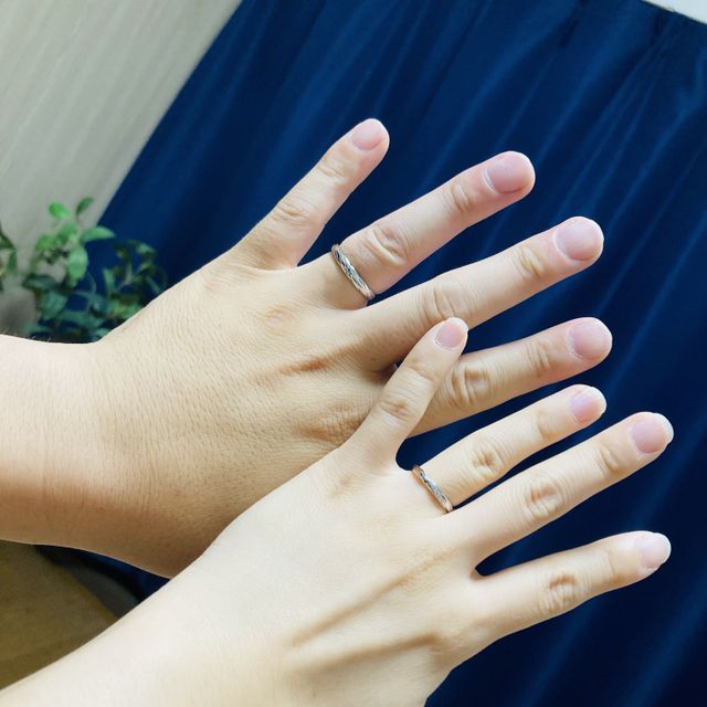 【出雲結(いずもゆい)の口コミ】 サンプルリングを家でゆっくり比較しながら選べたため、納得いくまで考え…