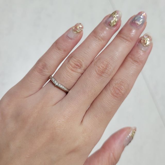 【銀座ダイヤモンドシライシの口コミ】 こんなのがいいなあと思っていた通りのデザインが置いてあり、価格もちょ…