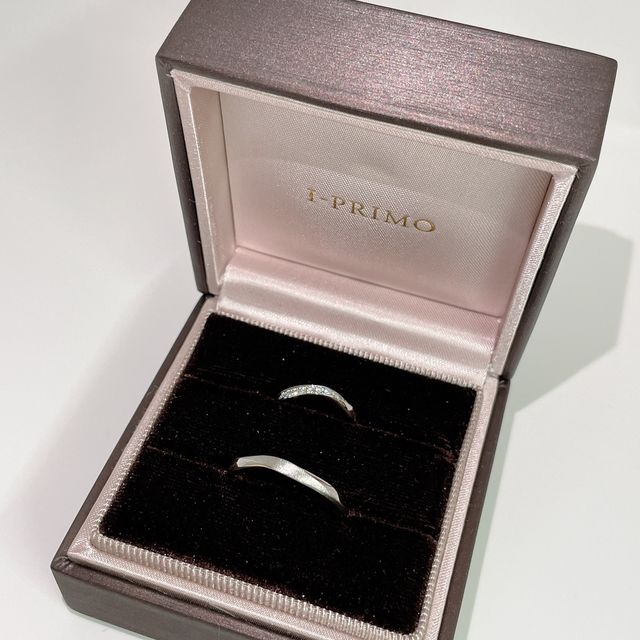 【アイプリモ(I-PRIMO)の口コミ】 これといってこだわりもあまりないままお店に見に行って、数種類の指輪を…