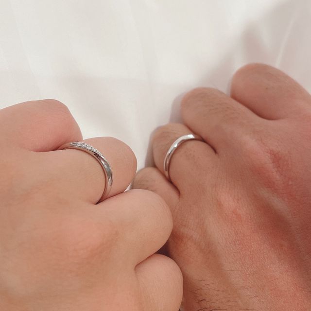 【ケイウノ ブライダル(K.UNO BRIDAL)の口コミ】 元々HPでデザインを見ている中で「これだ！」と思い、ほぼ決めた状態で店…