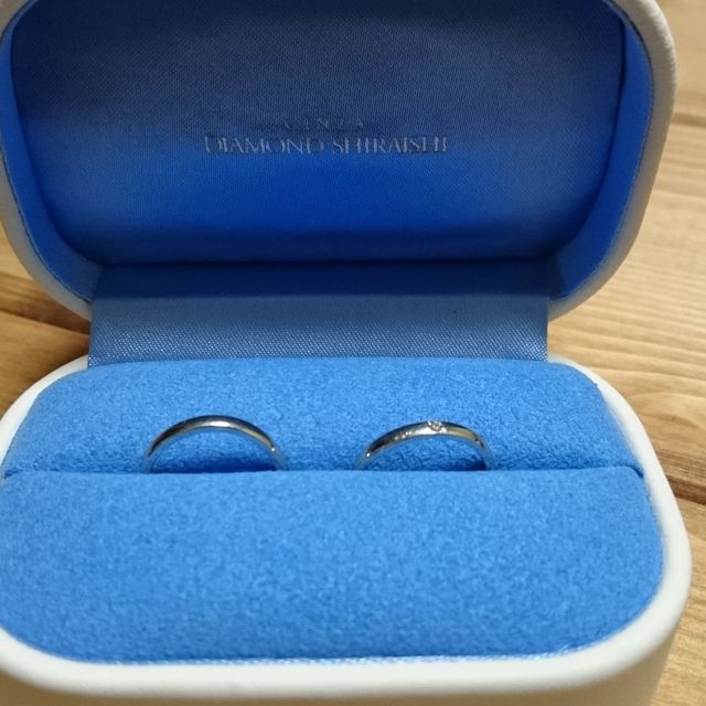 【銀座ダイヤモンドシライシの口コミ】 お店のスタッフの方の対応がとてもよく、「この方から指輪を買いたい」と…