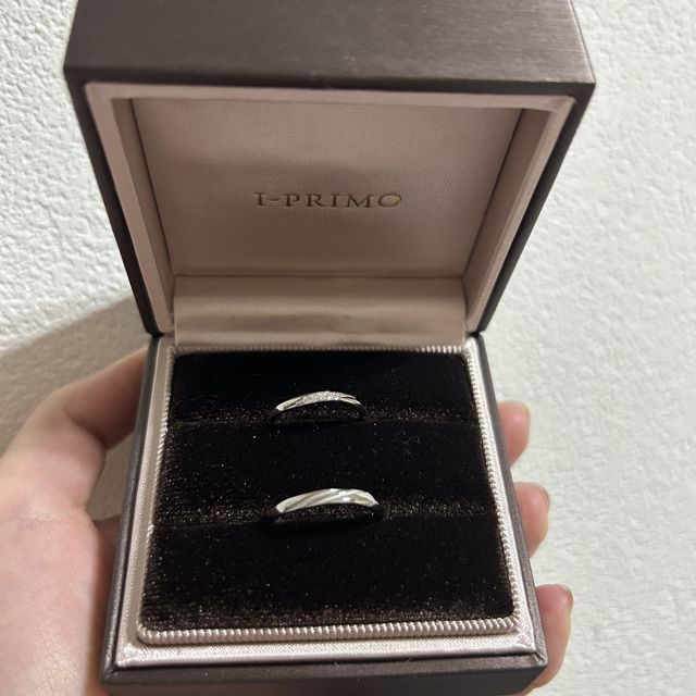 【アイプリモ(I-PRIMO)の口コミ】 指輪のデザインがとても好みでした。その中でも価格もちょうど良くとても…
