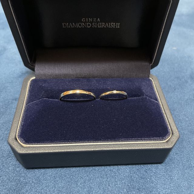 【銀座ダイヤモンドシライシの口コミ】 デザイン、接客対応が良かったです。デザインは、好みの指輪があってそこ…
