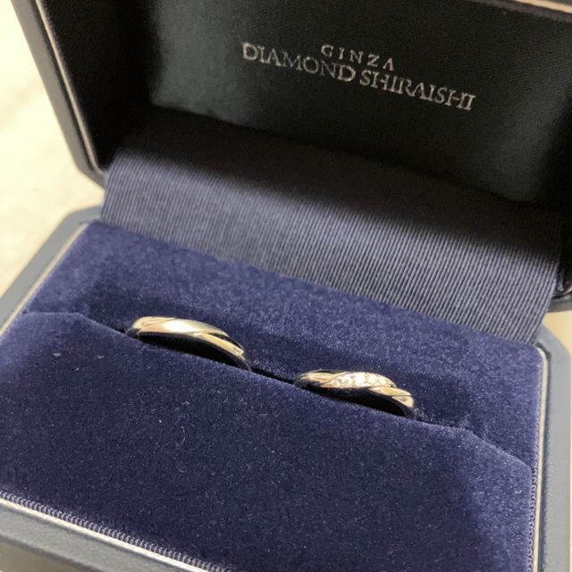 【銀座ダイヤモンドシライシの口コミ】 ブライトボヤージュという、海原を航海しようみたいな意味がある物を選び…