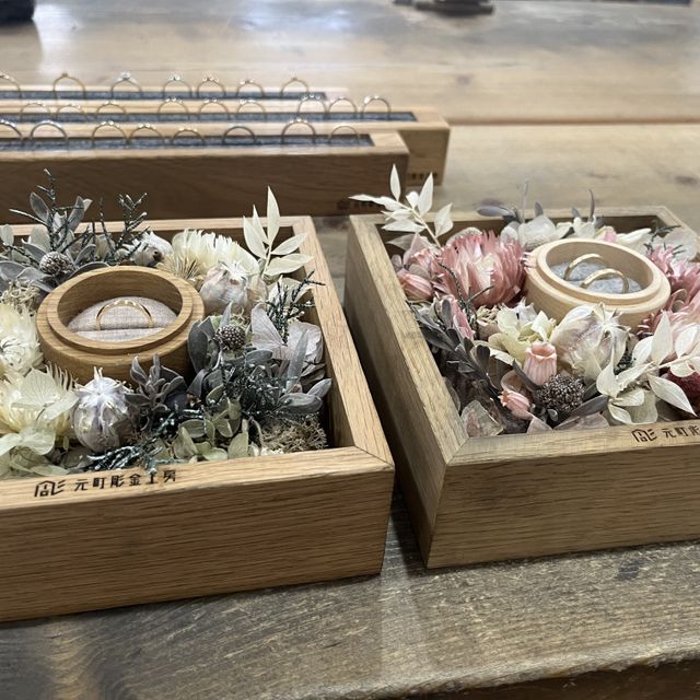 【鎌倉彫金工房の口コミ】 素材、色、形、仕上げ方、石など自分の好みやあった指輪にできます。値段…