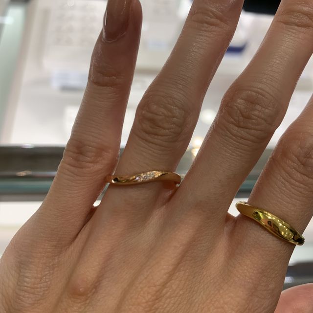 【ヴァンドーム青山(VENDOME AOYAMA)の口コミ】 シンプルでできるだけ華奢なもので探しており、ホームページでチェックし…