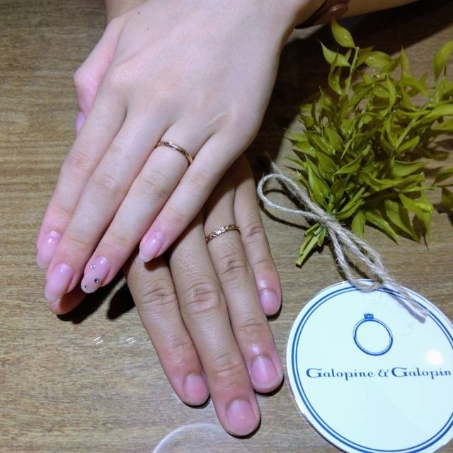 【Galopine & Galopin(ガロピーネガロパン)の口コミ】 幾つものブランド色んなデザインをたくさん試着しましたが、ビビッときた…