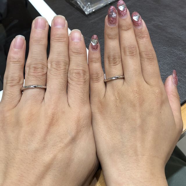 【TRECENTI(トレセンテ)の口コミ】 指輪のデザインに強く惹かれてこの結婚指輪を選択しました。プラチナリン…