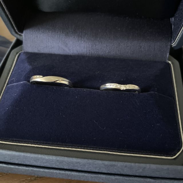 【銀座ダイヤモンドシライシの口コミ】 私が欲しかったデザインというのがキラキラしているけど
普段使いしやすい…