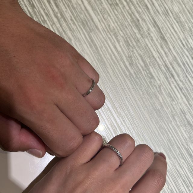 【TRECENTI(トレセンテ)の口コミ】 指輪の決め手はデザインでしたが、
アフターサービスも着け心地もよくて、…
